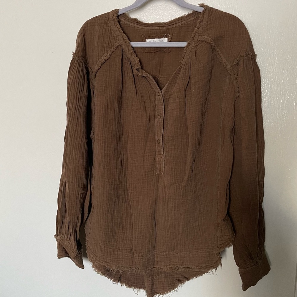 We The Free Oversized Blouse